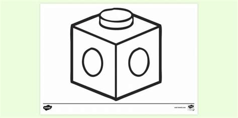 FREE! - Cube Interlocking Colouring Sheet | Colouring Sheets