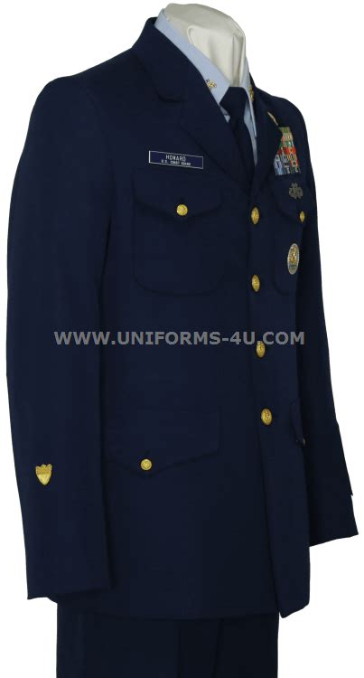 U.S. COAST GUARD MALE CPO / ENLISTED SERVICE DRESS BLUE UNIFORM