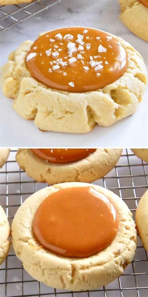 Salted caramel cookies – Artofit