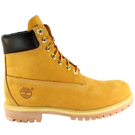 Mens Timberland Premium Classic Leather Original Lace Up Boots UK Sizes ...