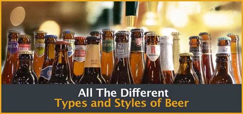 The Different Types and Styles of Beer | 52 Brews