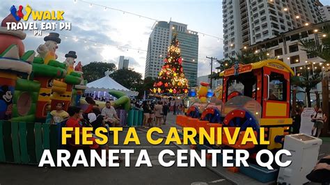 FIESTA CARNIVAL CUBAO - Araneta Center Virtual Walk Tour - YouTube