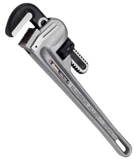 Aluminum Pipe Wrench 350mm(14")L - Genius