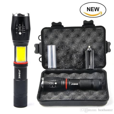 Tactical Flashlight 1000 Lumens Zoom Able IPX6 Waterproof Handheld ...