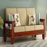 Buy LAXMI NATURE WOOD Iron wood furniture Sofa Set 5 Seater Sofa ...