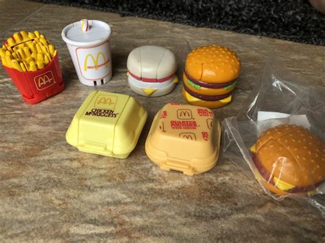 Vintage McDonalds Happy Meal CHANGABLES Toys - 1987 Robot Transformers ...