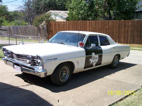 1967 Ford Galaxie Custom 500 4 door 460 Engine Texas Police DPS Car