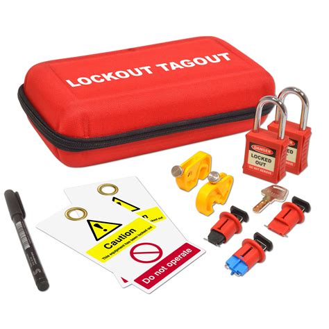 ASEC Electrical Lockout Tagout Kit - Electrical Lockout Kit