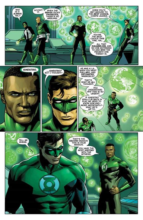 Superman Vs Green Lantern Comic