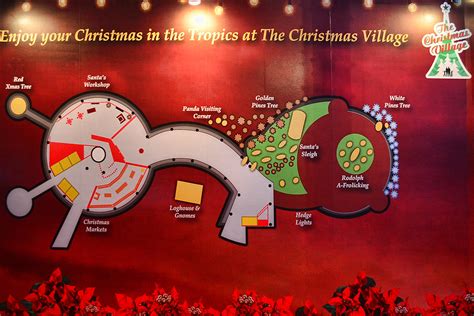 Christmas Village in The Tropics | The information panel dis… | Flickr