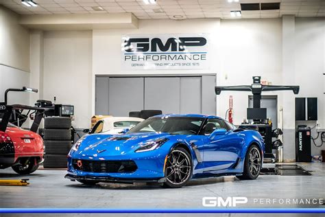 Chevrolet Corvette C7 Z06 Blue Forgeline Flow Formed F01 Wheel | Wheel ...