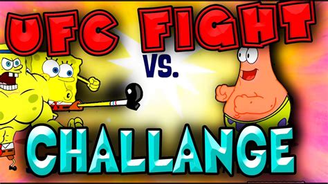 SPONGEBOB vs PATRICK Fight Challange (serpent spong is it you?) UFC ...