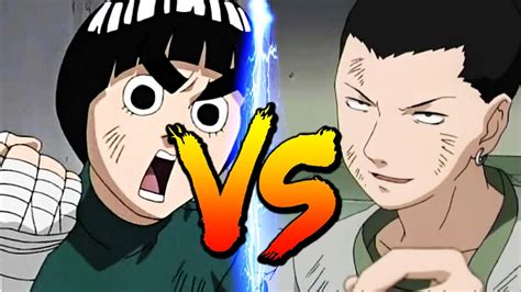 ROCK LEE vs SHIKAMARU Chunin Exam Battle - Naruto Storm 4 - YouTube