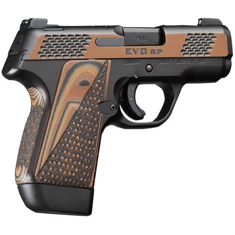 Kimber EVO SP Raptor Collector's Edition 9mm Luger 3.16in Black/Tan Pistol - 7+1 Rounds - Brown ...