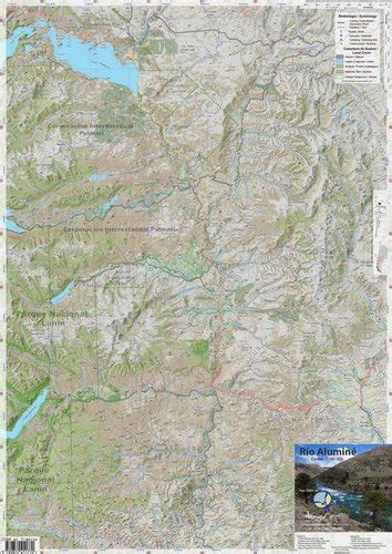 RIO ALUMINE MAP | 1:140.000 – PATAGONIA WILDFLOWERS