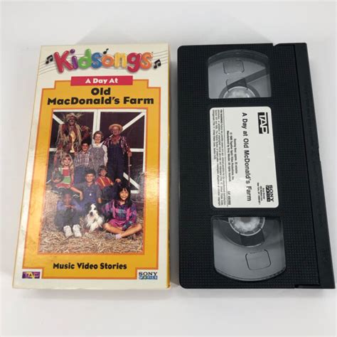 Kidsongs A Day At Old Macdonalds Farm Vhs 1987 Ebay | Images and Photos finder