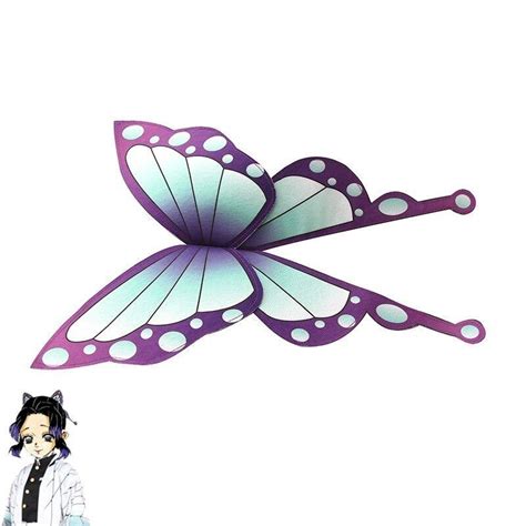 Kimetsu no Yaiba Cosplay - Shinobu Kocho Butterfly Hair Clip Official Merchandise | Demon Slayer ...