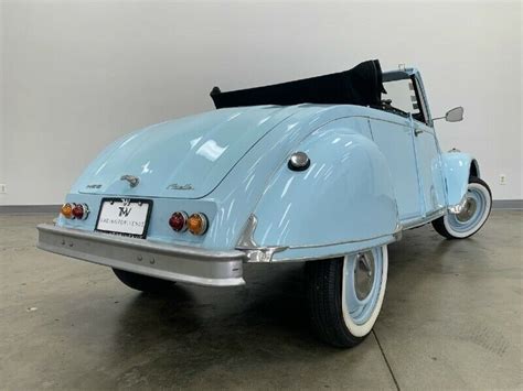 1967 Citroen 2CV Azelle Convertible 14172 Miles Blue Convertible Manual ...