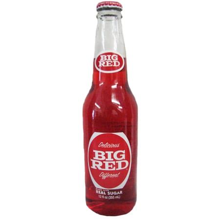 Big Red Soda 12 oz. Bottle | Blue Dog Beverages