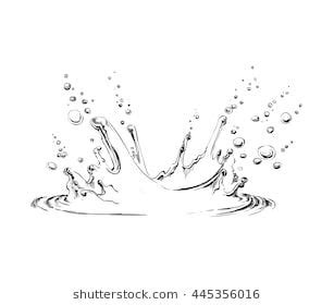 How To Draw Water Splash