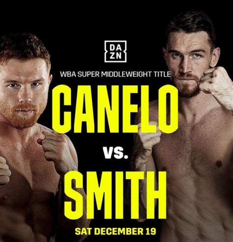 More Details on Canelo Alvarez vs Callum Smith Revealed - EssentiallySports