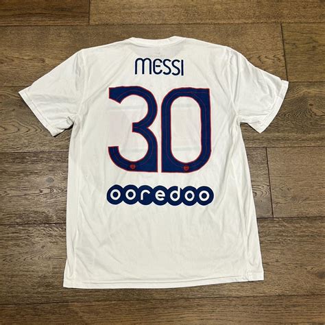 Lionel Messi Jersey PSG #30 Medium - Depop