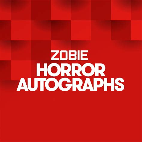 Signed Horror Memorabilia for Sale | Zobie Productions