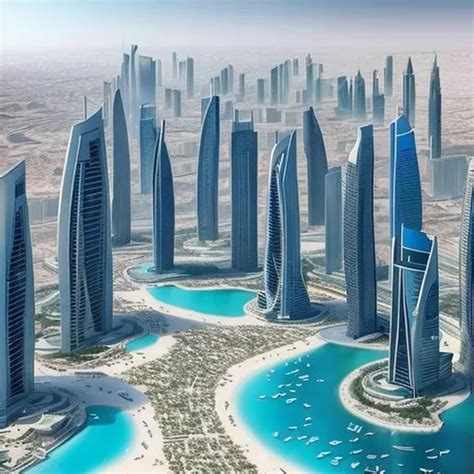 Coruscant in futuristic Dubai with lot of plants | OpenArt