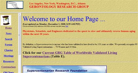 Gerontology Research Group - Gerontology Wiki