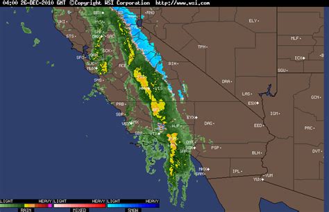 December, 2010 - Southern California Weather Notes