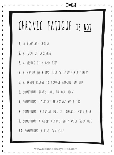 Fatigue Causes, Chronic Fatigue Syndrome Diet, Chronic Fatigue Symptoms, Chronic Tiredness ...