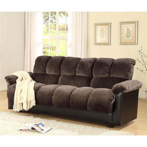 London Storage Futon Sofa Bed with Champion Fabric | www.hayneedle.com ...