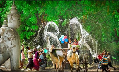 Myanmar New Year water festival