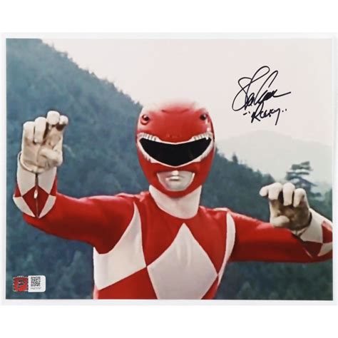 Steve Cardenas Signed "Power Rangers" 8x10 Photo Inscribed "Rocky" (PA) | Pristine Auction