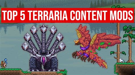 TOP 5 BEST Terraria CONTENT Mods 2020 - YouTube