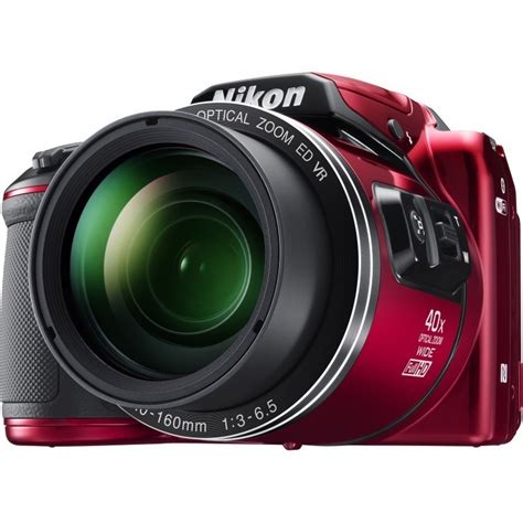 Nikon Coolpix B500, red - Compact cameras - Photopoint