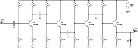 Designing a multi-stage BJT amplifier - Electrical Engineering Stack Exchange