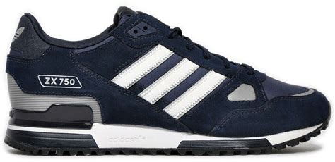 adidas Originals ZX 750 Men's Trainers - Navy/White - G40159 - Size UK ...