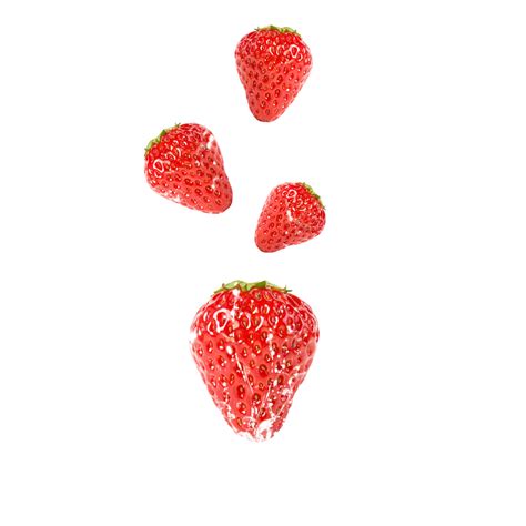 Strawberry Water Splash, Water Splash, Strawberry, Fruit PNG ...