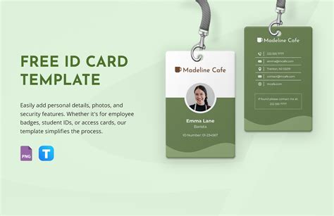 Examples Of Id Card Templates