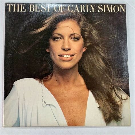 CARLY SIMON The Best Of Carly Simon LP 1977 - Elektra 6E-109- VG+ #SoftRockPopRockVocal | Carly ...