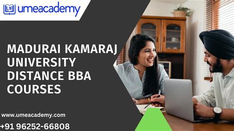 Madurai kamaraj university distance BBA Courses | POSTEEZY