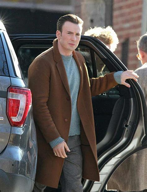 Ransom Robinson Chris Evans Knives Out Coat | Hjackets