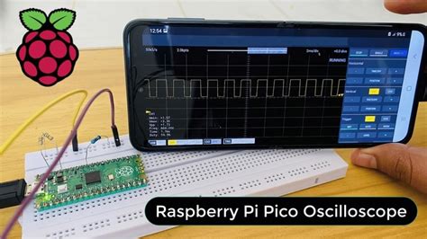 DIY SmartPhone Oscilloscope using Raspberry Pi Pico