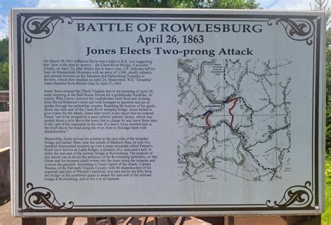 Battle of Rowlesburg Historical Marker