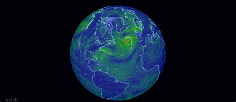 Maps Mania: The Animated Wind Forecast Map