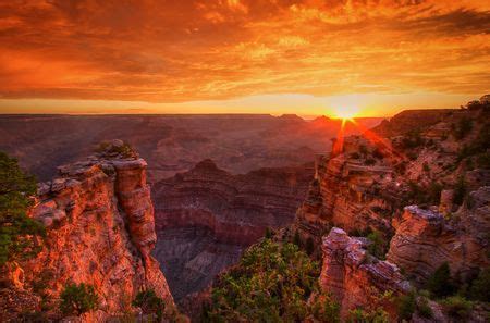 Sunrise at The Grand Canyon Photo by Kevin Hughes -- National ...