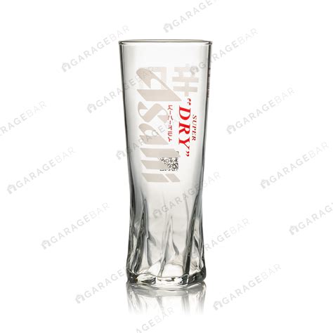 Asahi Tall Beer Glass - Pint/20oz - GarageBar Limited