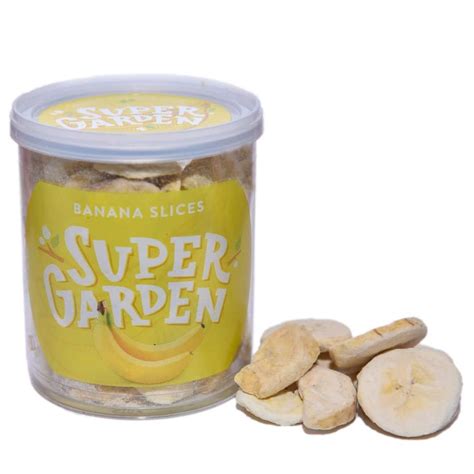 Freeze-dried banana slices - BerryShop