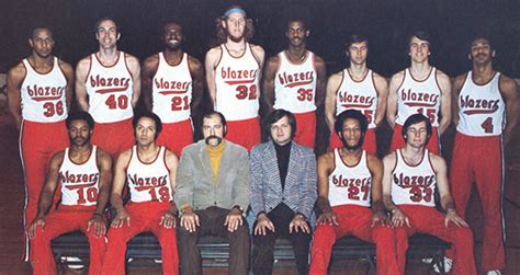 1977 NBA Champion Portland Trailblazers